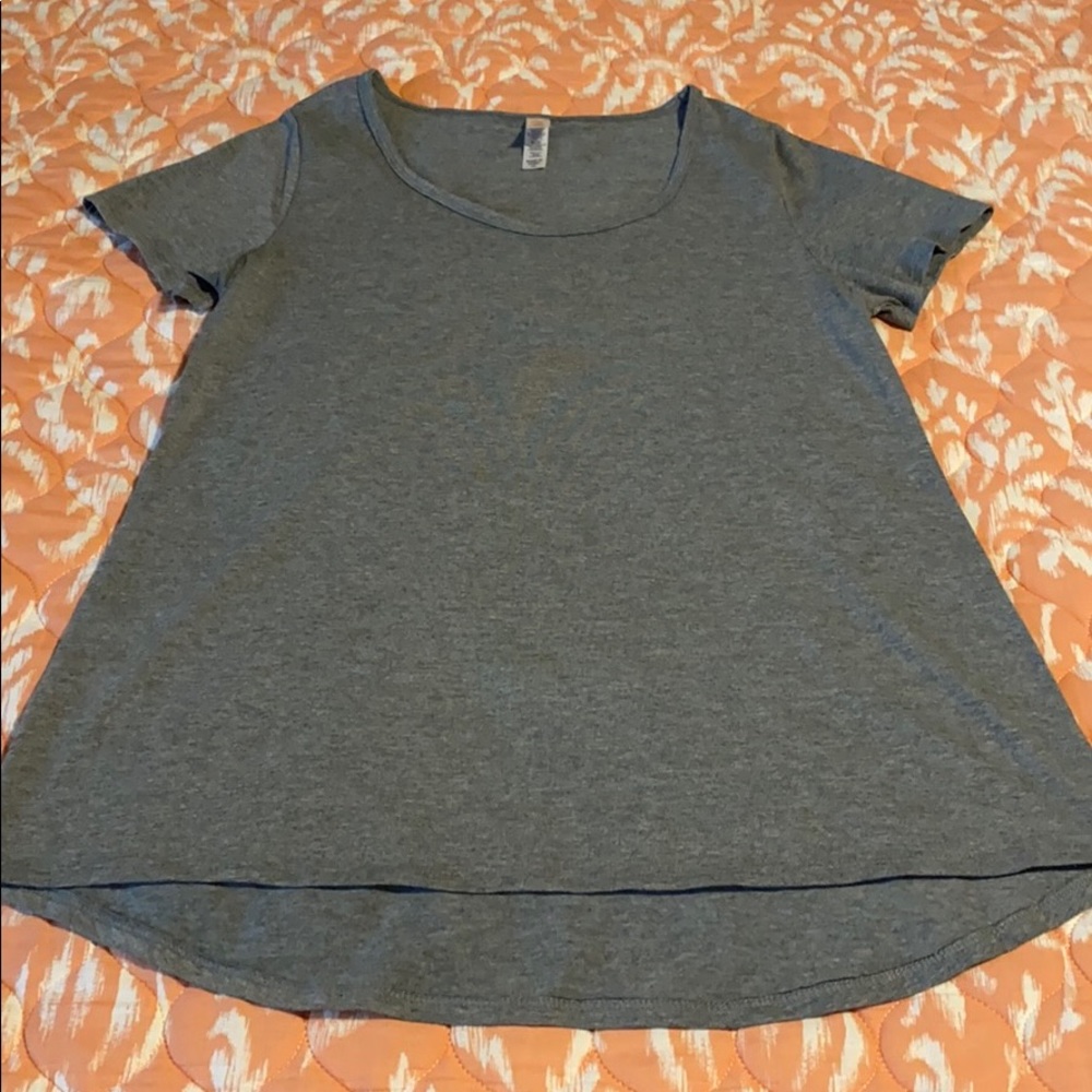 Lularoe xs Classic t gray